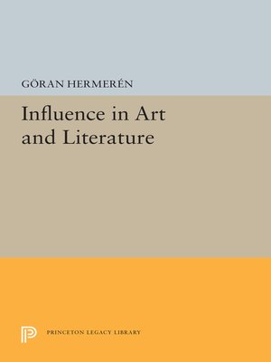 cover image of Influence in Art and Literature